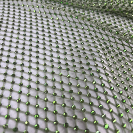 Diamond Fishnet 4-Way Stretch Fabric