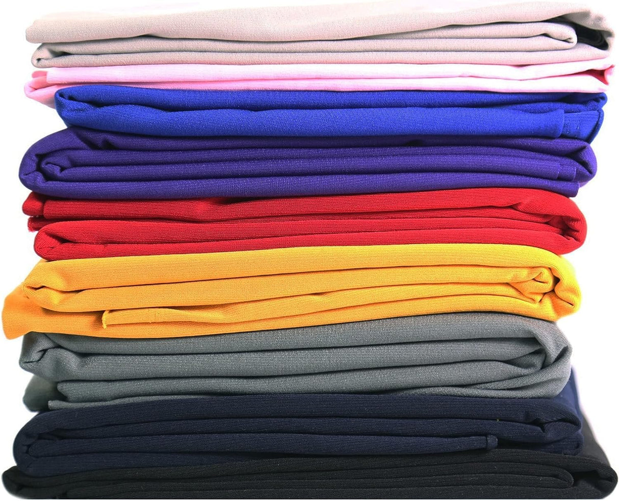 Polyester Spandex Fabric Navy ITY