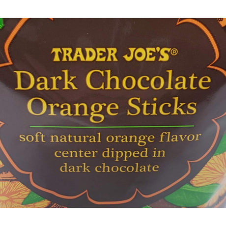 Palitos de chocolate oscuro con naranja 4 oz