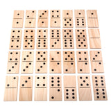 Jumbo Wooden Dominoes Set (1 Set)
