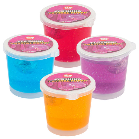 Flashing Crystal Putty (12 Pc Display)