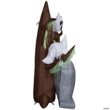 8 Ft. Airblown ® Blowup Inflatable Tombstone with Haunted Ghost Tree ShortCircuit™ Lightshow Halloween Outdoor Yard Decoration