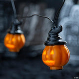 8 Ft. Animated Jabberin' Jack Jack-O'-Lantern String Lights Halloween Decoration