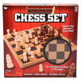Wooden Chess Set 10" (1 Box)