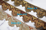 Beaded Scalloped Trim by the Yard