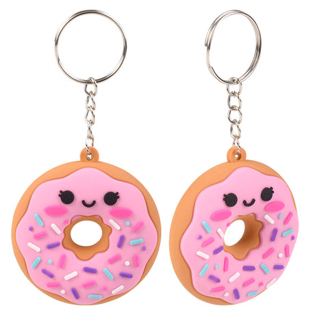 Donut Keychains (24 Pc Poly Bag)