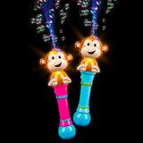 Monkey Light-Up Bubble Blower