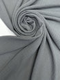 Polyester Crinkled Woven Gray Fabric