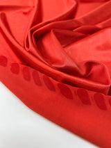 Cotton Knitted Fabric Red Orange