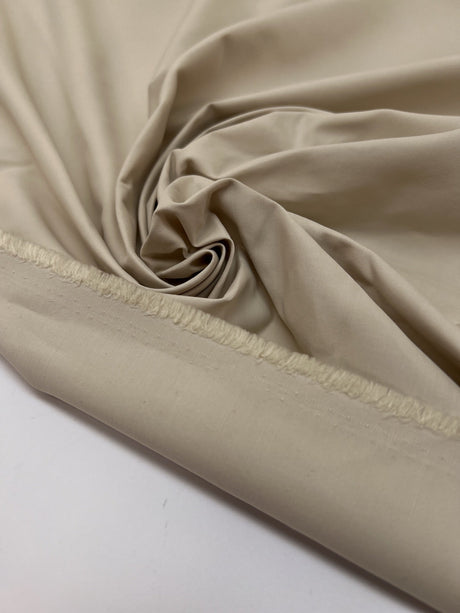 Cotton Polyamid Woven Gray Beige