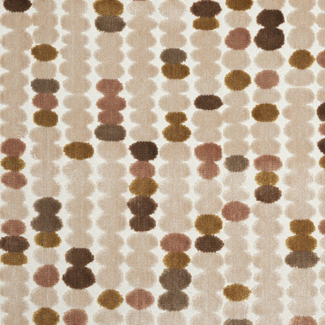 Cut Velvet Upholstery Fabric Fizz Multicolor Dots 56"