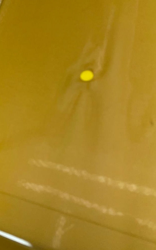 Yellow Polyester Crepe Fabric