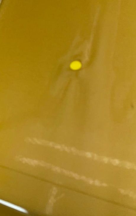 Yellow Polyester Crepe Fabric