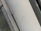 White Polyamide Elastane Knit Sportswear Fabric