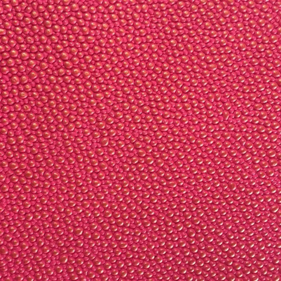 Fuchsia Gold Grain Reptile Embossed Vinyl Fabric,