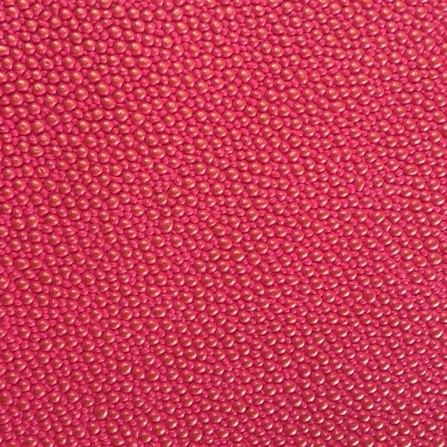 Fuchsia Gold Grain Reptile Embossed Vinyl Fabric,