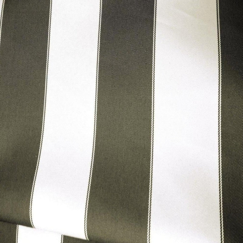 Striped Canvas Waterproof Outdoor Polyester Canvas Fabric - Striped, 60" Width (1 Yard)