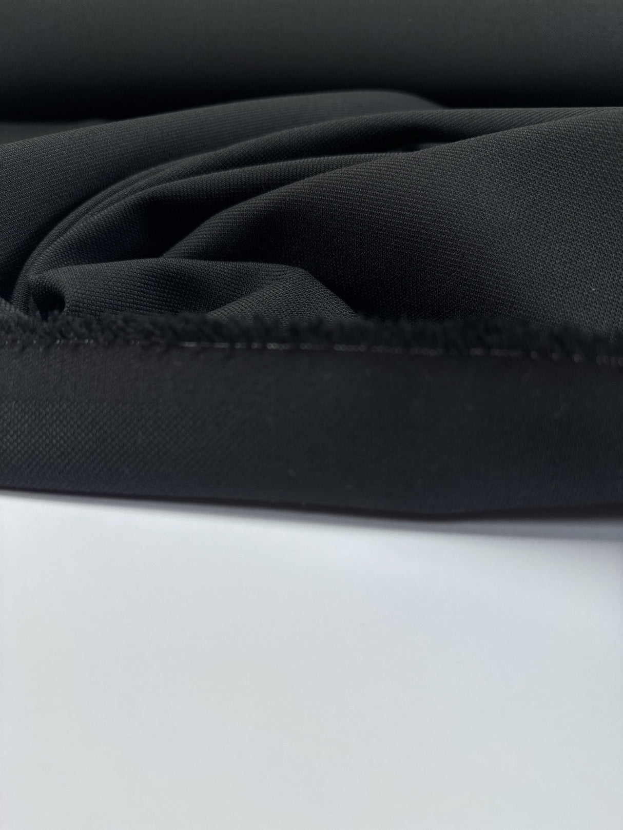 Wool Polyamide Woven Black