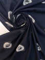 Viscose Staple Fabric Black White