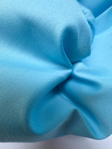 Blue Viscose Elastane Twill