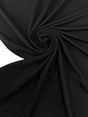 Viscose Knit Fabric Black Stretch