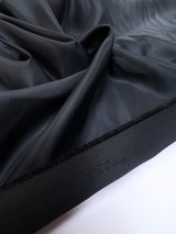 Black Polyamide Satin Woven