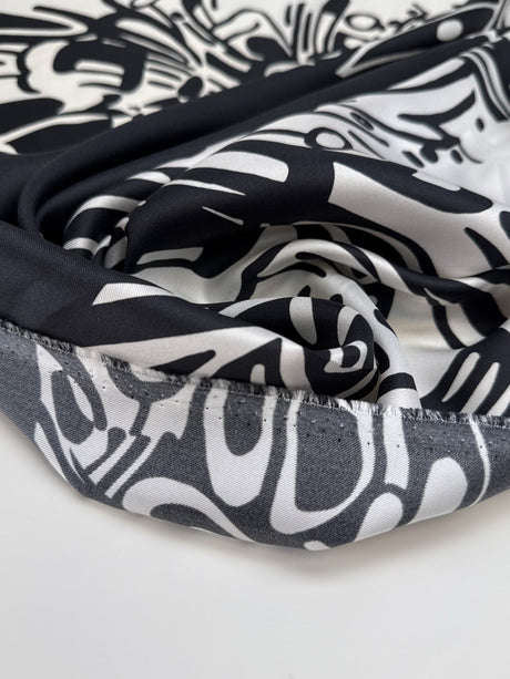 Silk Twill Printed Fabric