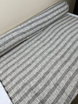 Wool Tweed Suit Fabric White Beige Black