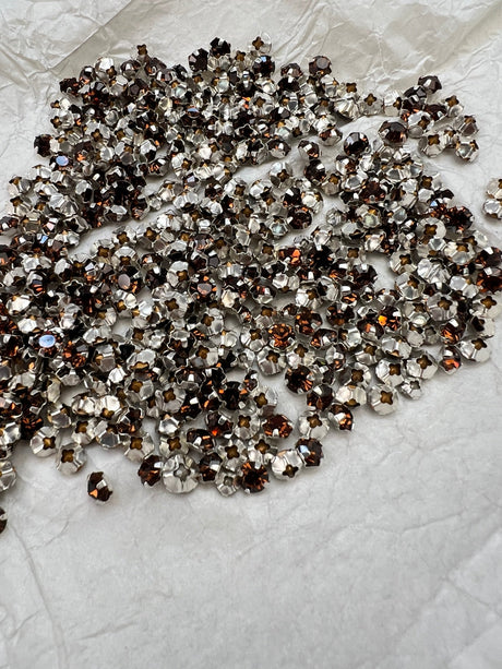 Brown Shades Metal Sewing Notions