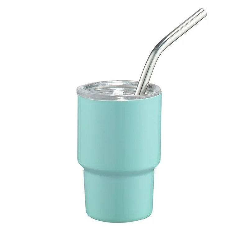 Thermal Sublimation Tumblers Stainless Steel Fabric - Mint, 2 Oz Shot Glass Cup (1 Unit)