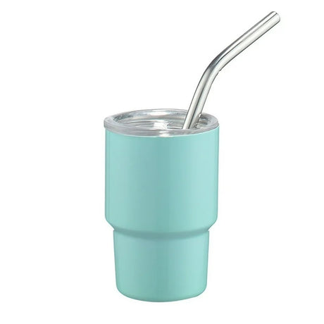 Thermal Sublimation Tumblers Stainless Steel Fabric - Mint, 2 Oz Shot Glass Cup (1 Unit)