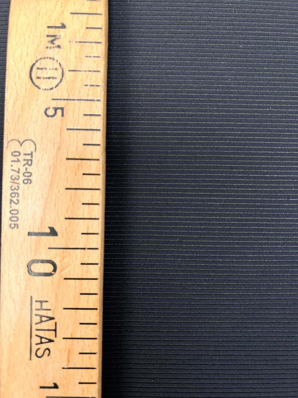 Wool Jacquard Fabric Blue Black