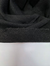 Wool Tweed Melange Gray Black