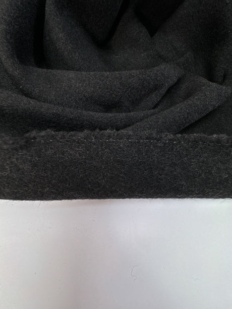 Wool Tweed Melange Gray Black