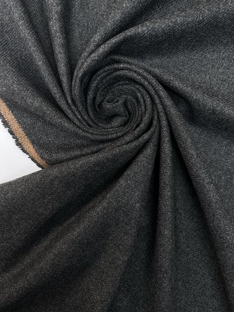 Italian Gray Wool Tweed