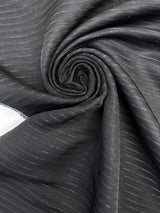 Viscose Blend Striped Fabric
