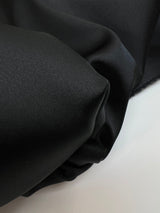 Black Satin Stretch Fabric