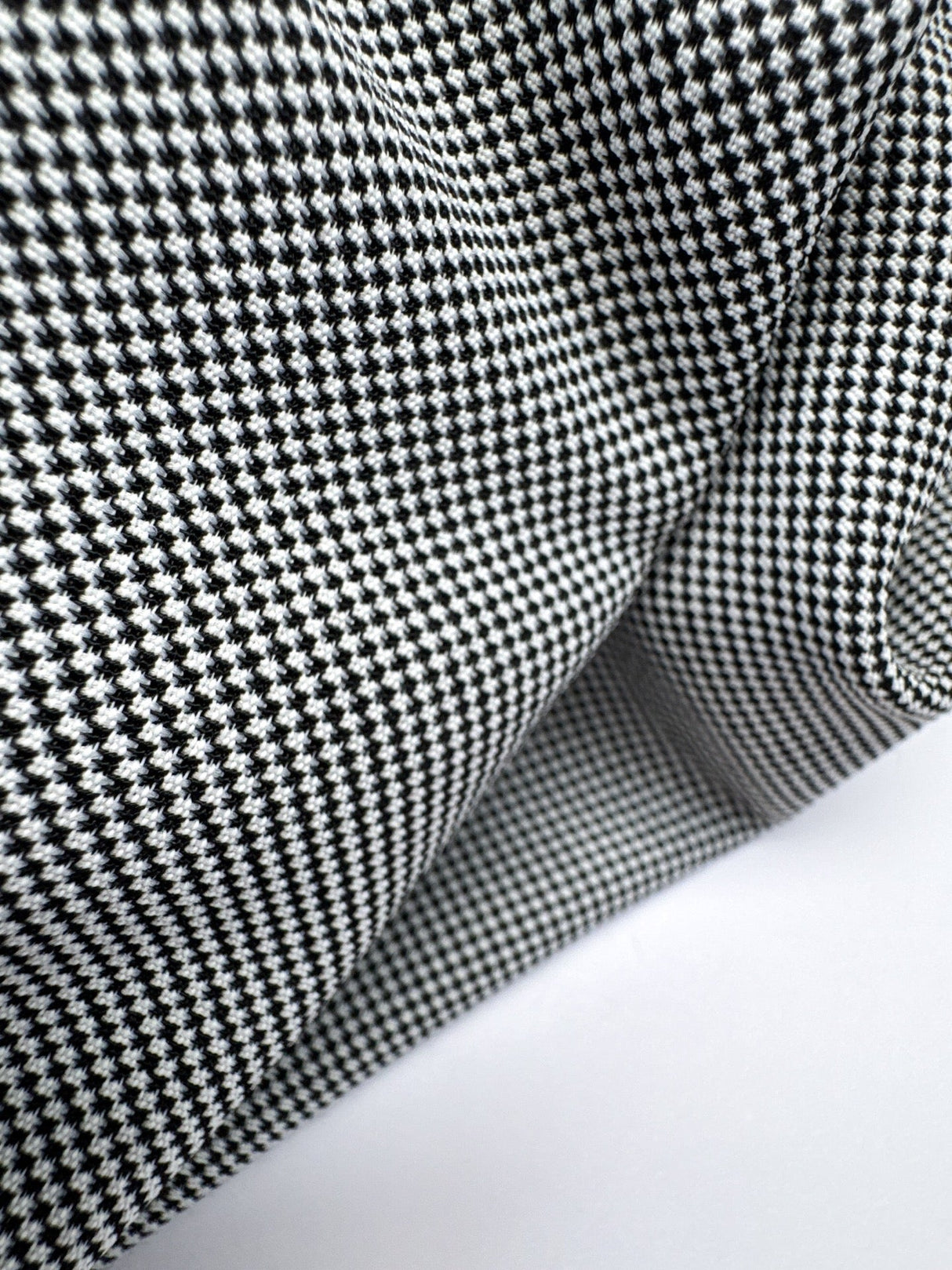 Cotton Suit Fabric Black White