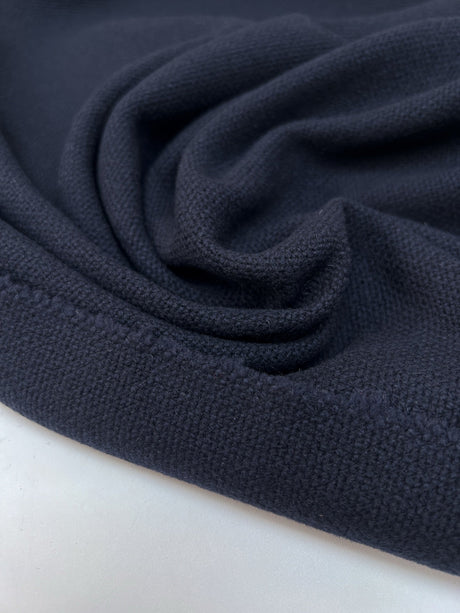 Blue Wool Suit Fabric