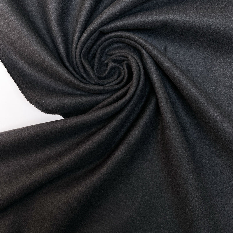 Wool Tweed Black Melange