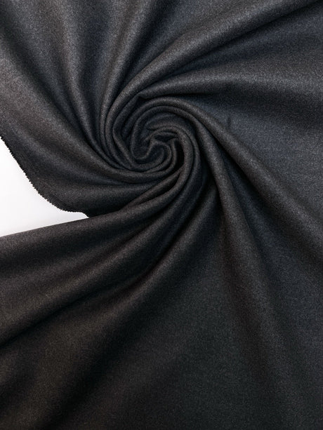 Wool Tweed Black Melange