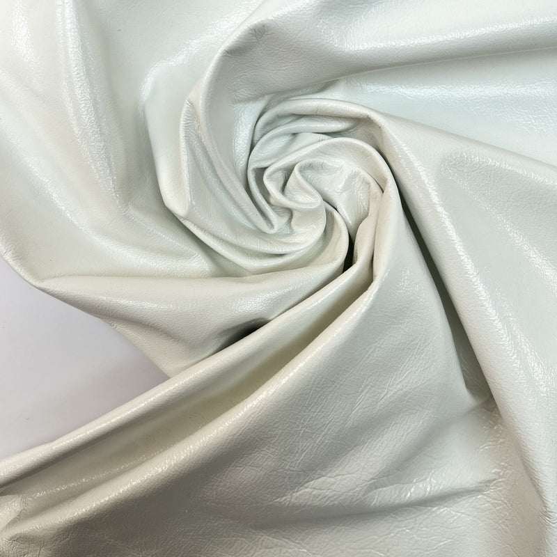 Leather Shades White Green Leather
