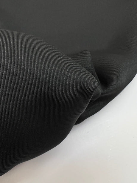 Polyamide Twill Black Melange