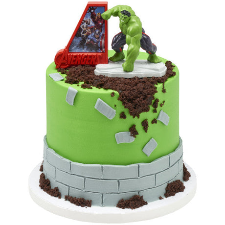 Hulk MARVEL Avengers Smash Topper Cake Decoration