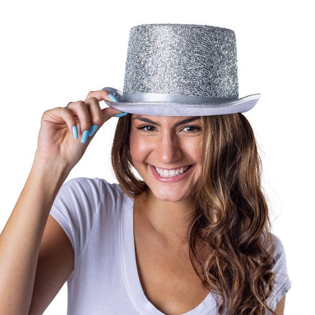 Silver Top Hat