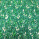 Floral Sequin Lace Fabric 52" Wide Polyester