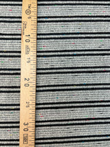 Italian Wool Striped Fabric Multicolour