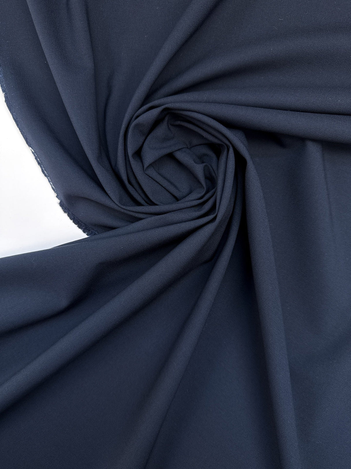Virgin Wool Blue Windproof Suiting