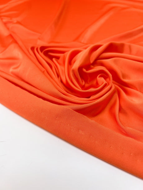 Viscose Knit Moiré Orange