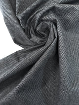 Viscose Blend Bonded Houndstooth Gray Blue